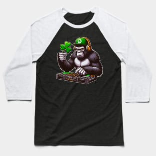 St Patricks Day Saint Paddys Patty's Day Irish Ireland Dj Baseball T-Shirt